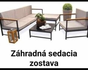 Predám záhradnú sedaciu zostavu na terasu