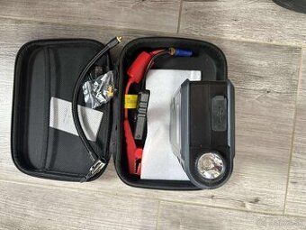 Nové štartovacie zariadenie Booster Kompresor Jump Starter