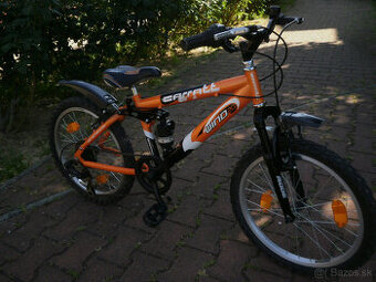Detský horský bicykel-zánovný