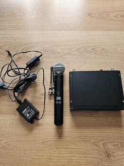 Bezdrôtový mikrofón Shure SM58 SLX2 + prijímač SLX4