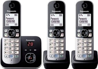 Panasonic KX-TG6812FXB Telefón na pevnú linku bezdrôtovy