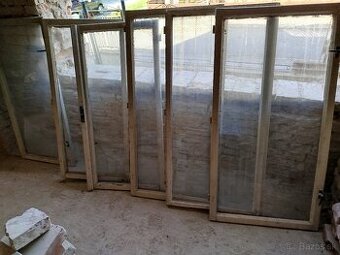 Staré drevené okná