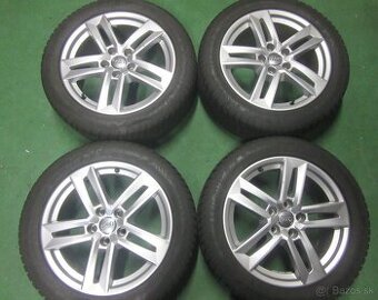 R17 Zimná sada AUDI A4 rozteč 5x112 225/50R17 DUNLOP 4D