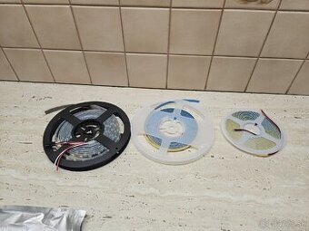 Led pásik neutrálna biela 10mm, 5mm, RGB adresovatelnú