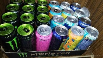 Predám Monster Energy nápoje a ľadové kávy