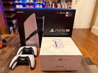 PlayStation 5 PRO + Disk Drive a 2x DualSense - 1