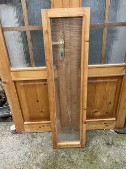 Predám drevené dvere zo svetlíkom