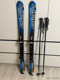 detske lyže lyžiarky  set