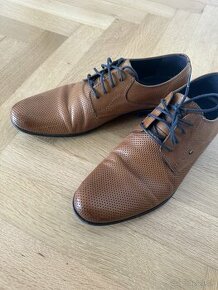 Pánske elegantné topánky kožené - 1