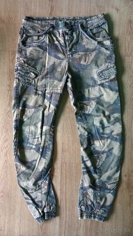 panske jogger nohavice fishbone 3ks