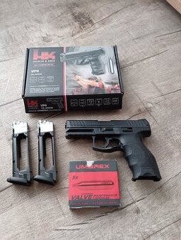 Pištoľ CO2 Heckler & Koch VP9, kal. 4,5mm BB