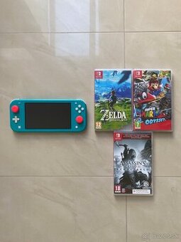 Nintendo Switch Lite + Hry