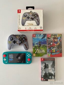 Nintendo Switch Lite + Hry