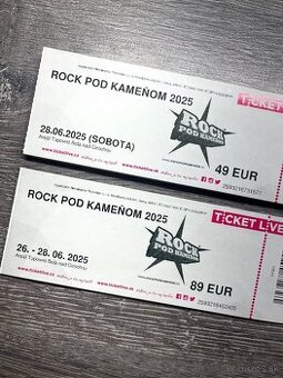 Rock pod kameňom