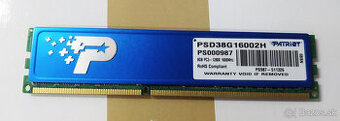 DDR3 8GB 1600MHz PATRIOT