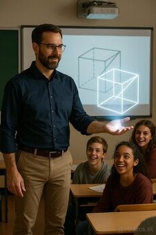 Učiteľ matematiky si hľadá prácu