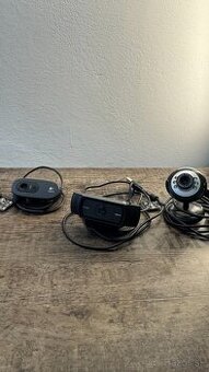 Logitech HD 1080p webkamera + 2 bonusové kamery