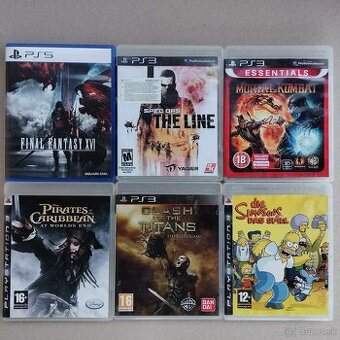 Predám hry ps3/ps4/ps5/xbox360