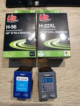 Naplne HP kompatibilne 56, 27, 22, 57