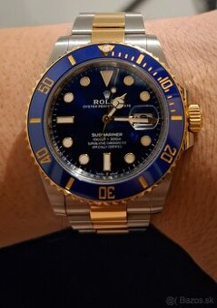 Rolex Submariner Date Bluesy 18k Gold & Steel 41mm