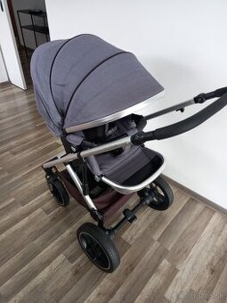 Trojkombinacia kociar Moon Novua2019,vajicko Cybex+adapter