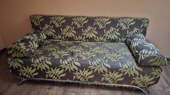 Gauč zelený,    gauč  kožený