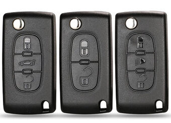 Obal kľúča pre koncern Citroen & Peugeot