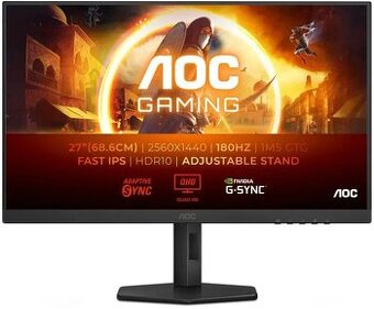 27" AOC Q27G4XF Gaming minitor 2K 180HZ