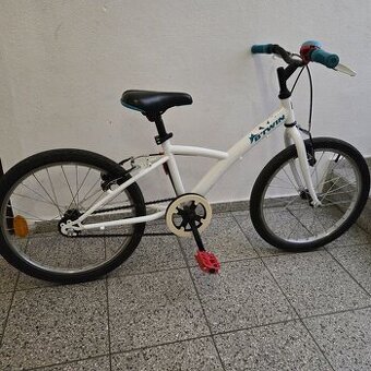 Detsky bicykel BTWIN 100 20" biely