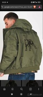 Amstaff bunda zimná