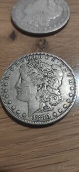 Predám strieborné mince Morgan Silver Dollar