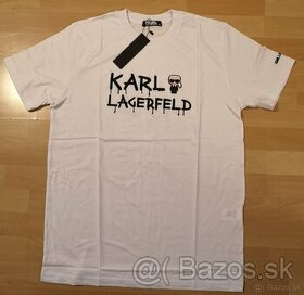 Pánske tričko Karl Lagerfeld - biele