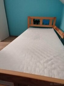 detská postel  IKEA 160 cm + rošt aj matrac - 1