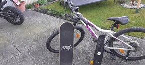 Bicykel dievčenský+ 2 ks detských skateboardov