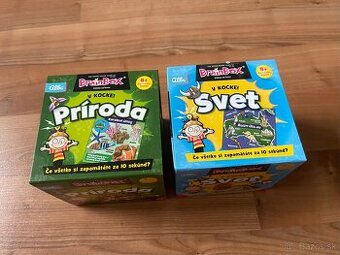 PREDÁM ÚPLNE 2 HRY BRAIN BOX SVET A PRÍRODA