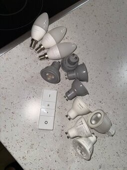 Philips Hue žiarovky GU10 E14 viac kusov