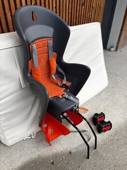 Polisport Bilby cyklosedačka šedá/oranžová