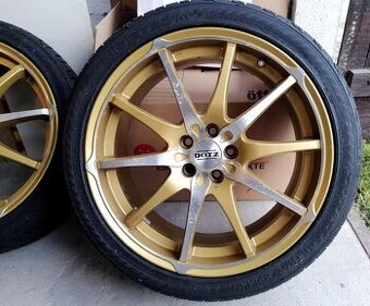 5x100 DOTZ ZLATÉ Audi VW Škoda Seat Subaru 225/40 R18