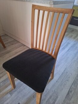 3x kuchynská stolička, masív