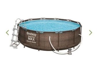 Bazén Bestway 56709 Steel Pro Max Rattan 366 x 100 cm