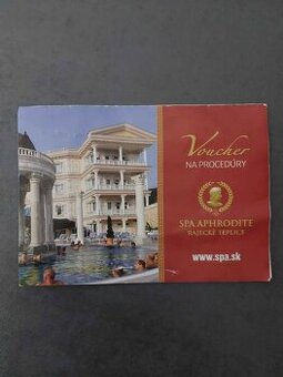 Voucher do SPA Aphrodite