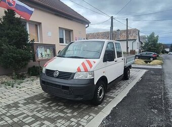 Vw T5 valník 2.5 TDI 96kw 4x4 6 miestny