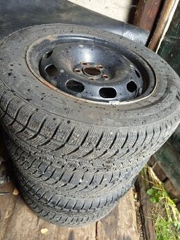Zimná sada 5x100 R15 nové gumy