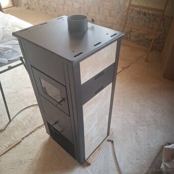 Krbové kachle Etaz A béžový s vodným plášťom 15,2 KW/9,2 KW
