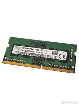 SK Hynix 4GB DDR4 2666MHz (SO-DIMM) – plne funkčná