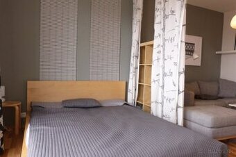 Priestranná garzónka 35 m² s loggiou – Ružinov, ihneď voľná