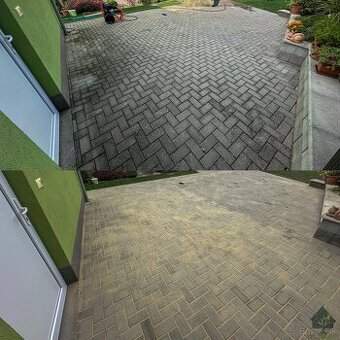 Čistenie zámkovej dlažby a povrchov