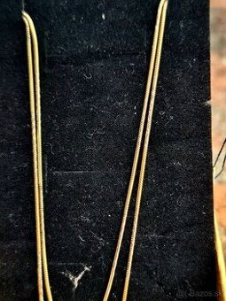 Zlata retiazka lisovana 585