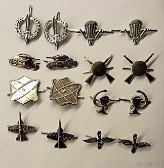 Označenia druhu vojsk OS SR