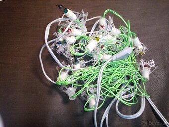 Retro vianocne osvetlenie zlatokov